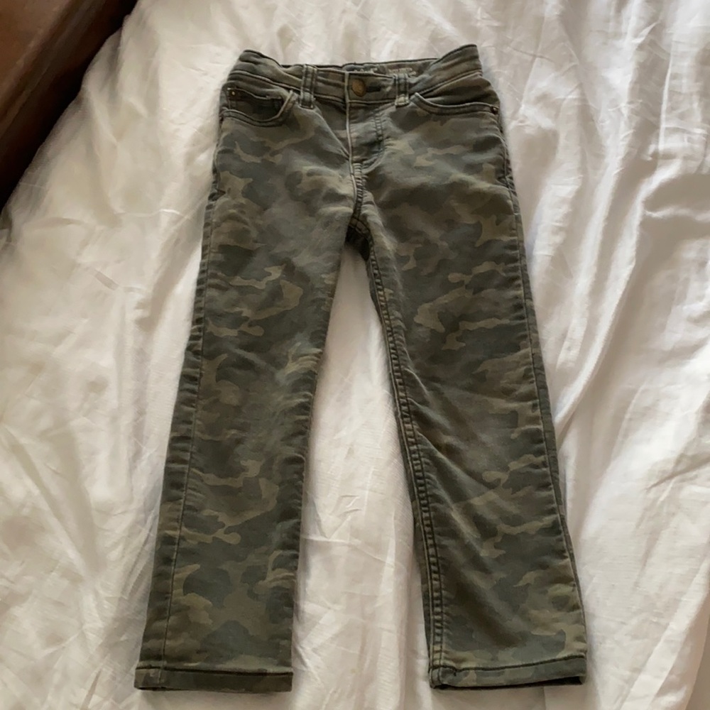 Cat & Jack camo slim stretch jeans